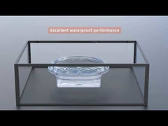 Đèn pha năng lượng mặt trời siêu mỏng TK08-KCD có độ sáng cao với sạc kép nhanh