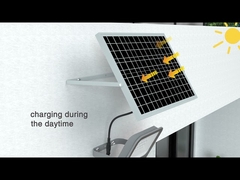 TK01 đèn LED mặt trời ngoài trời đèn lũ Ống nhôm Khả năng cao cảnh quan Bridgelux chip 2700-6500k