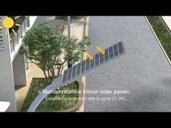 Đèn đường năng lượng mặt trời TR08 All In One 100w 200w 300w Vỏ nhôm IP65 Độ sáng cao