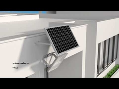 TK02 Ánh sáng cao 6500K dẫn đèn lũ năng lượng mặt trời 30w 60w 200w vườn