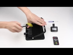 Đèn pha an ninh BK gắn mái hiên 30w 50w 100w đèn pha cảm biến chuyển động ngoài trời có điều khiển từ xa