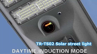 TR-TS02 Tại sao chọn đèn đường năng lượng mặt trời tất cả trong một? Cảm ứng thông minh, bền lâu