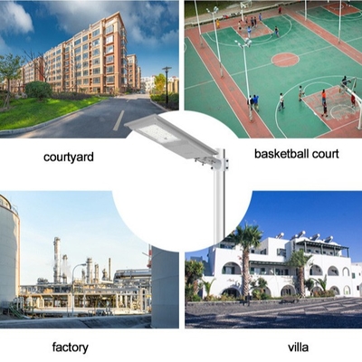 Integrated Ultra Thin Solar LED Street Light Brigelux Smd  300W