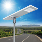 Photovoltaic Pole Mounted 3000k 30w 60w 100w LED High Power Solar Street Light