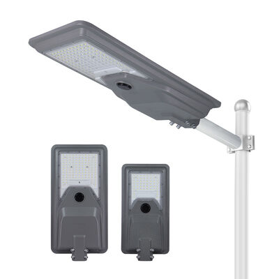 Đèn đường năng lượng mặt trời tất cả trong một tùy chỉnh màu sắc với cảm biến chuyển động, tuổi thọ 50000 giờ, Đèn đường năng lượng mặt trời ngoài trời